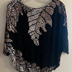 Sequin Vintage Top